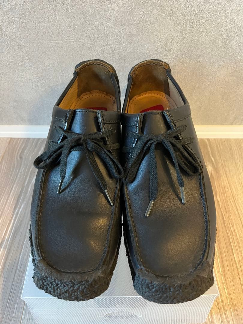 【美品】クラークス Original ナタリーワラビーブラック 本革