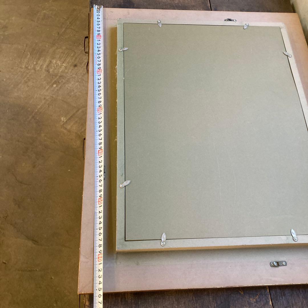 古額縁 P8号 油彩額縁 ゴールドフレーム 金装飾 ビンテージ アンテ