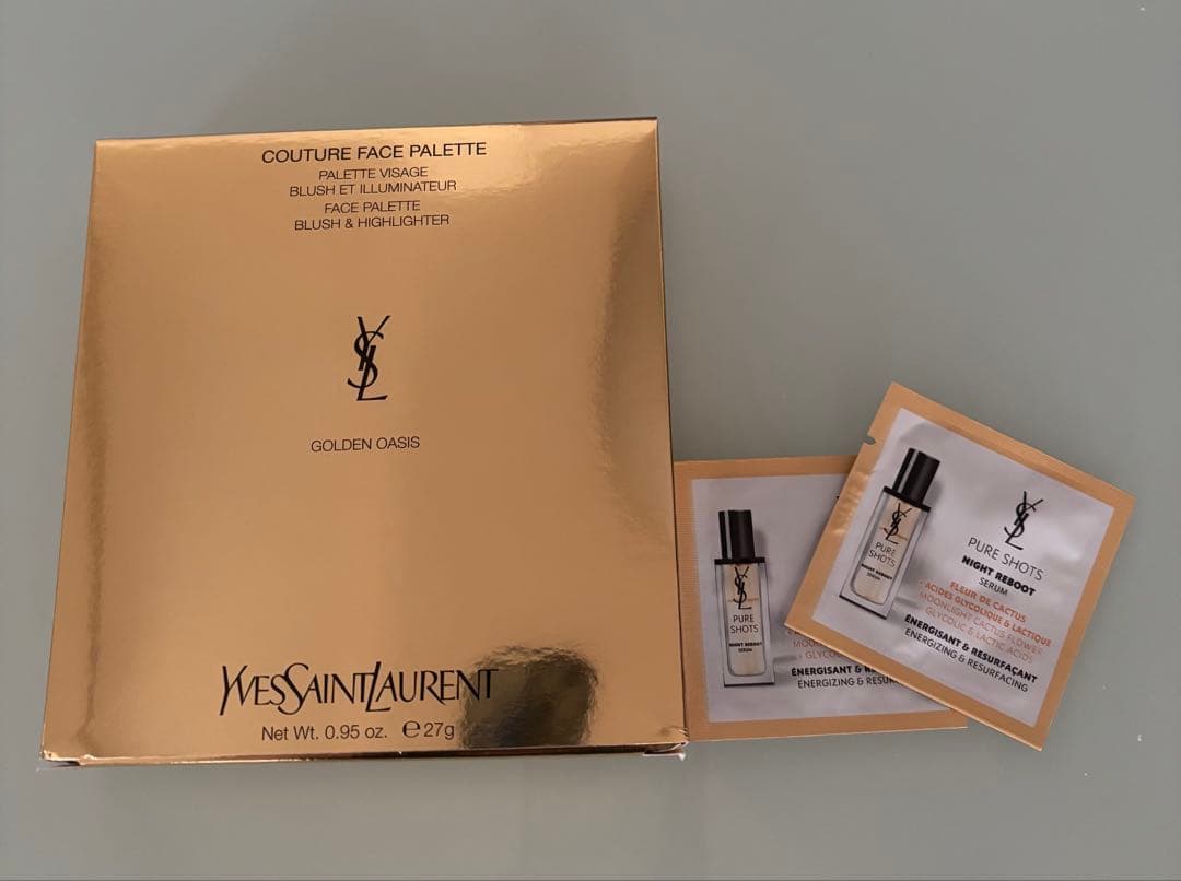 YSL　クチュールフェイスパレット2025ホリデー