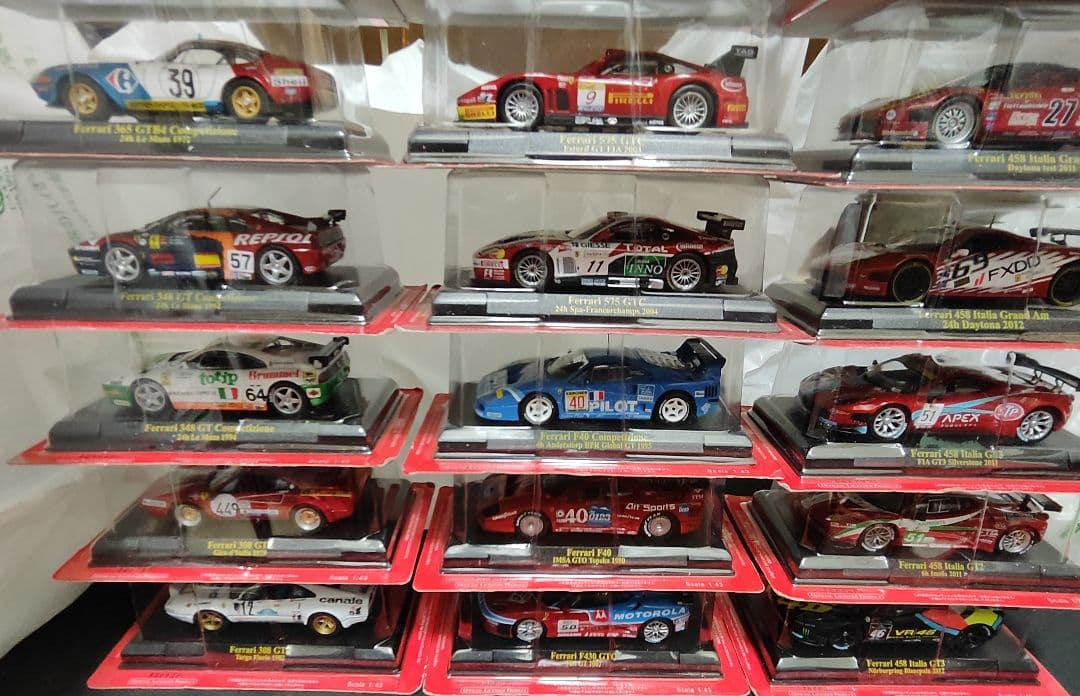 アシェット　1/43 フェラーリ　FERRARI　F1　ミニカー