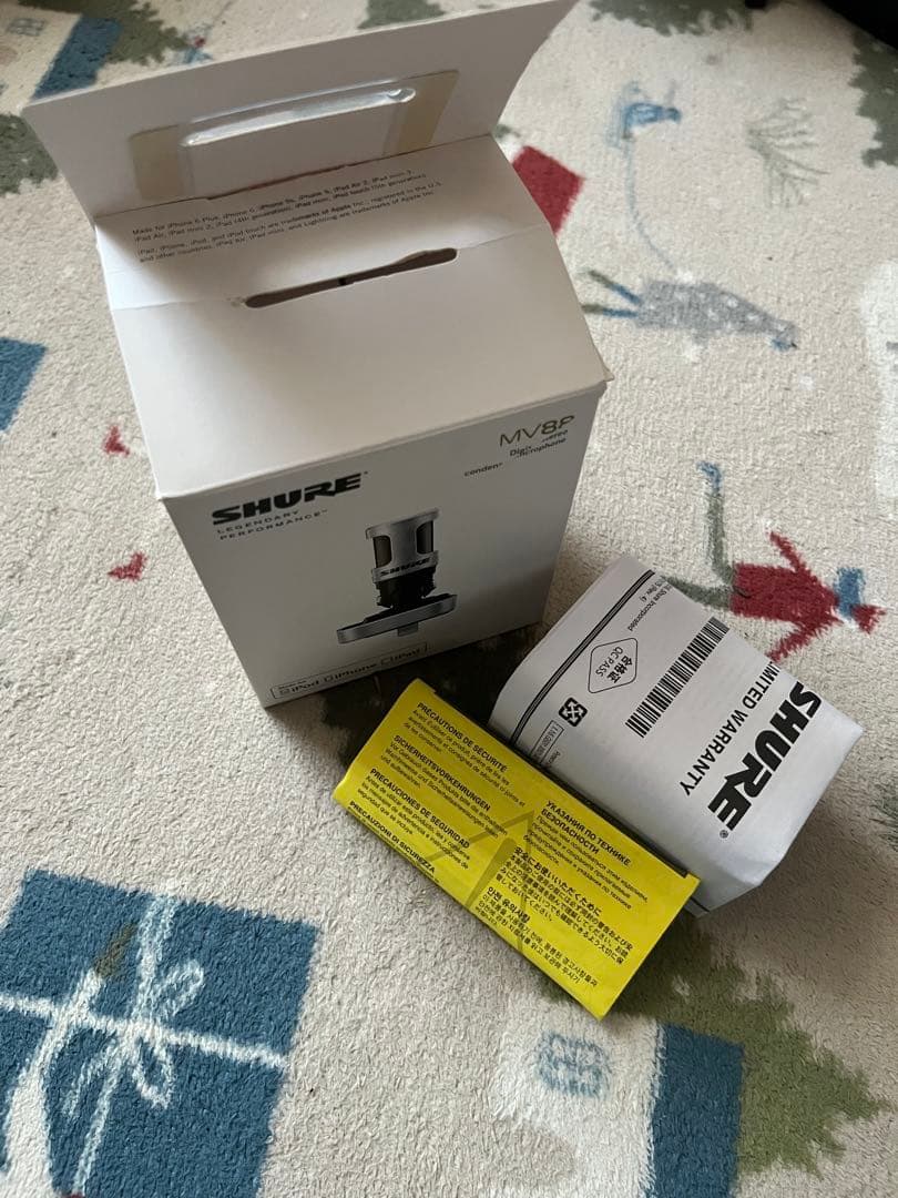 配信機器・PA機器・レコーディング機器 Shure mv88