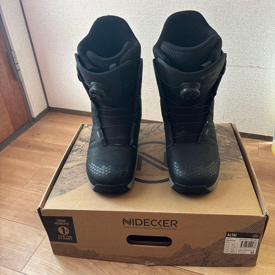 NIDECKER ALTAI ブラック 26.5cm