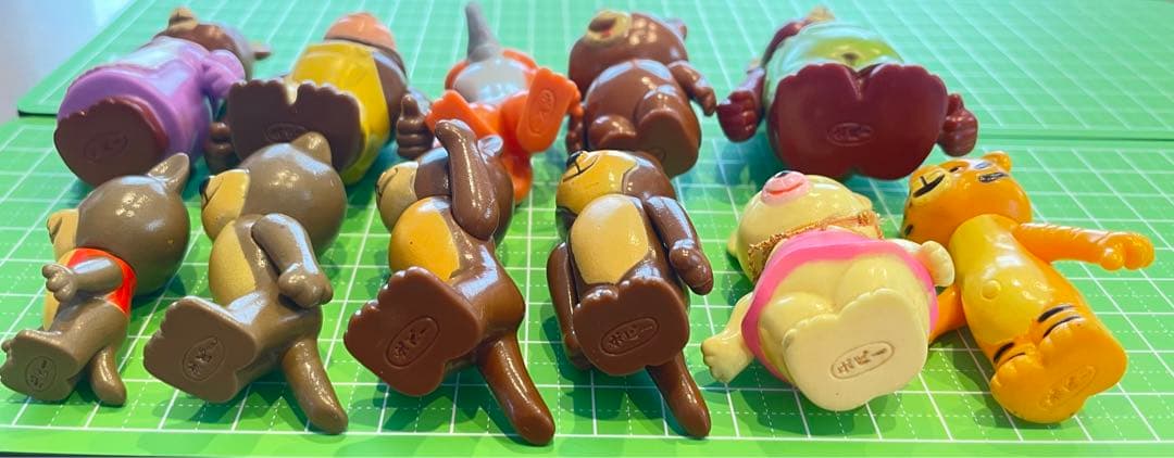 こぐまのミーシャ　フィギュア　昭和レトロ　11体まとめ売り