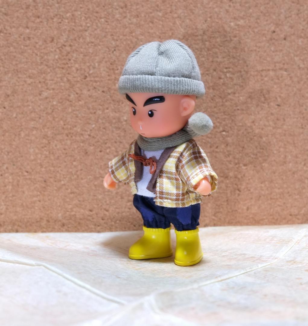 当選品 花田少年史 花田一路 講談社 フィギュア ソフビ 一色まこと　冬