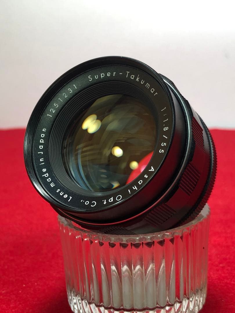【セット】前期型　super takumar 55mm f1.8 m42