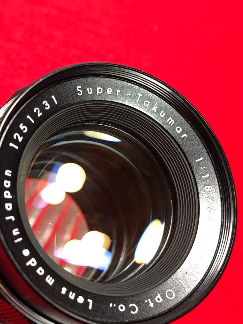 【セット】前期型　super takumar 55mm f1.8 m42