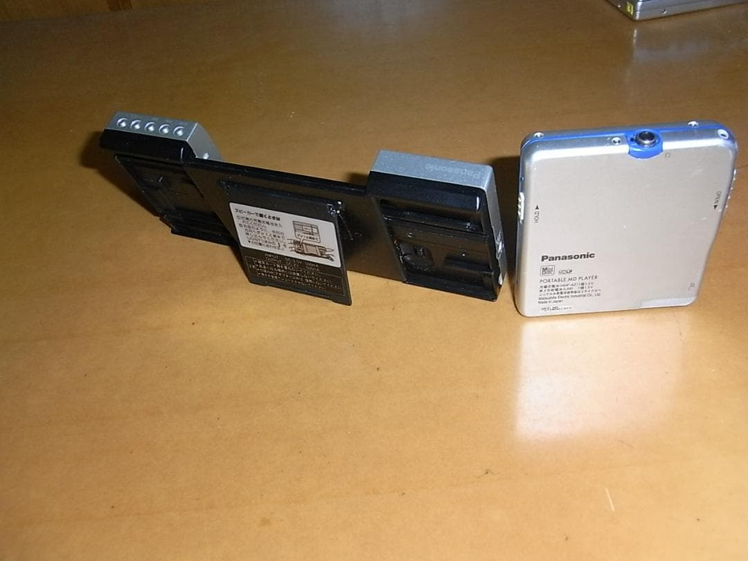 【動作確認済・出品者オリジナル】panasonic ポータブルMD MJ17