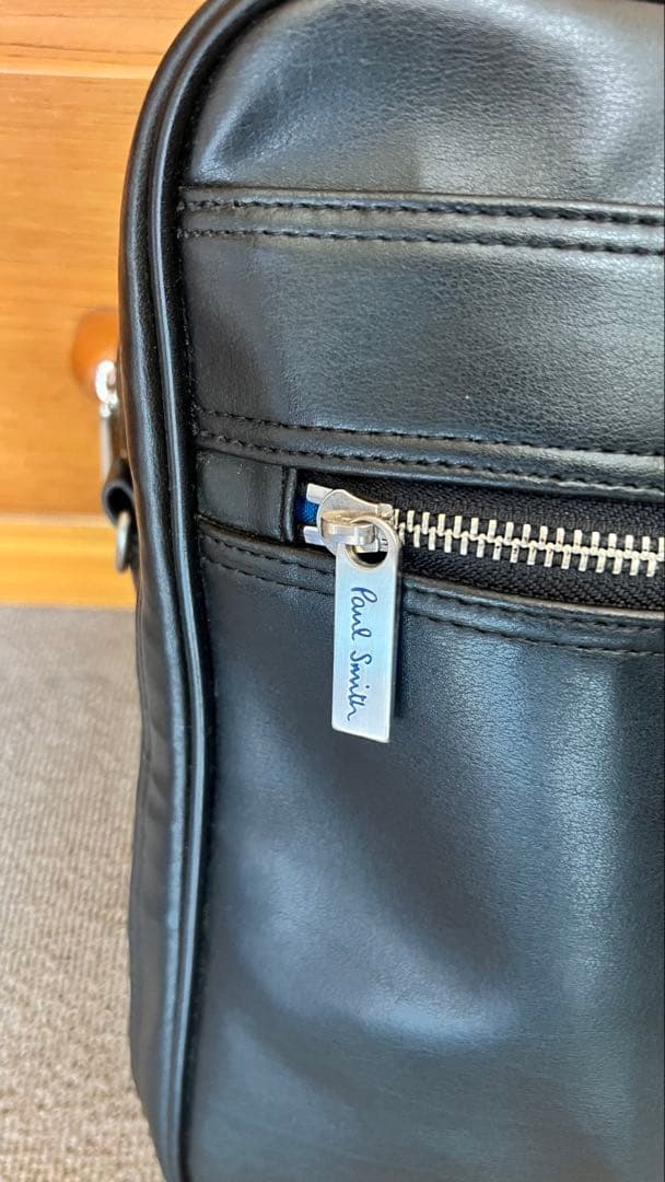 ポールスミス ビジネスバッグ レザー 黒 A4＆PC収納可