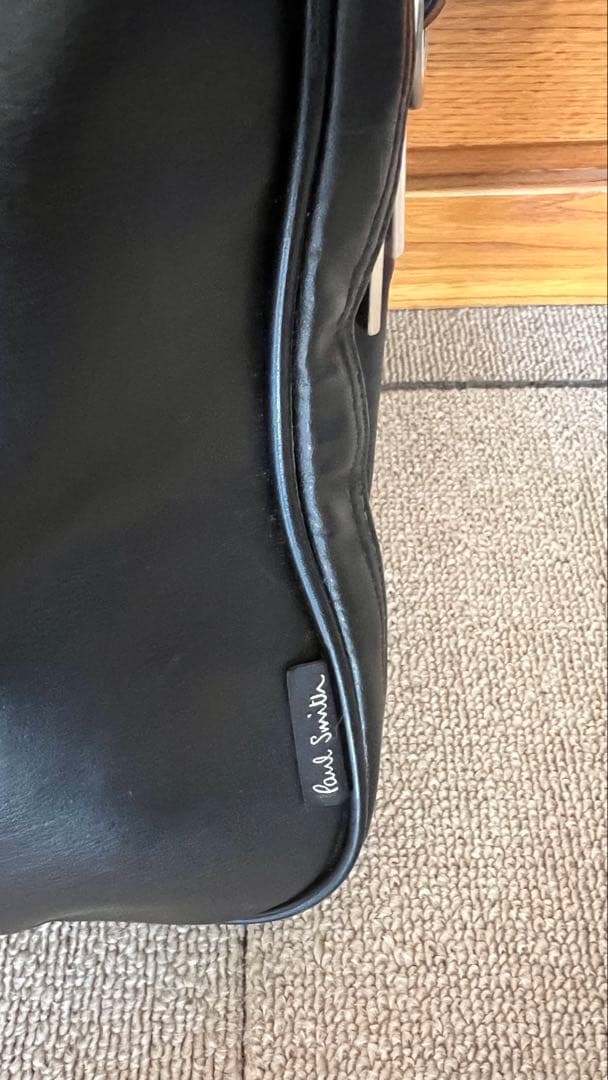 ポールスミス ビジネスバッグ レザー 黒 A4＆PC収納可