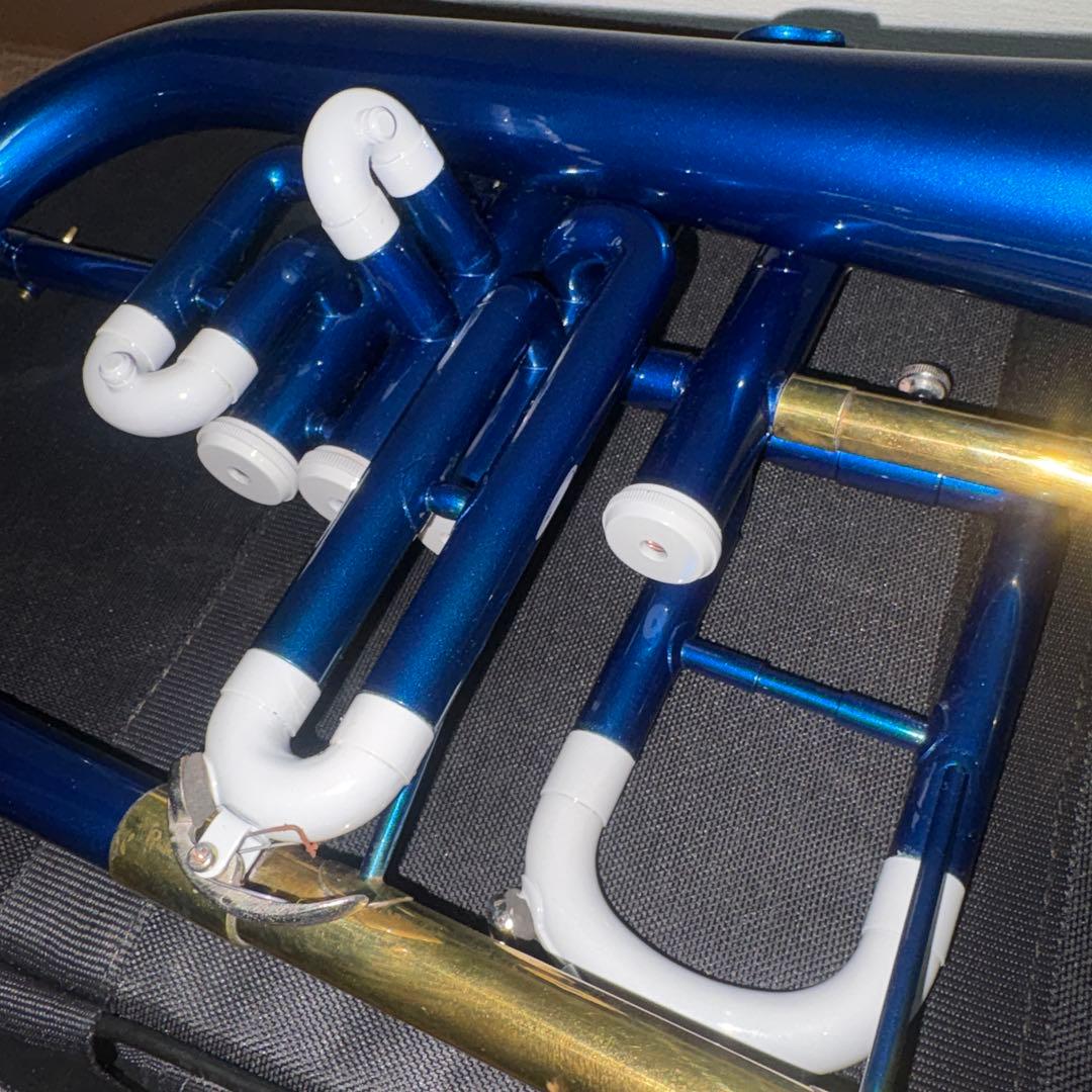 フリューゲルホルン　ブルー＆ゴールド