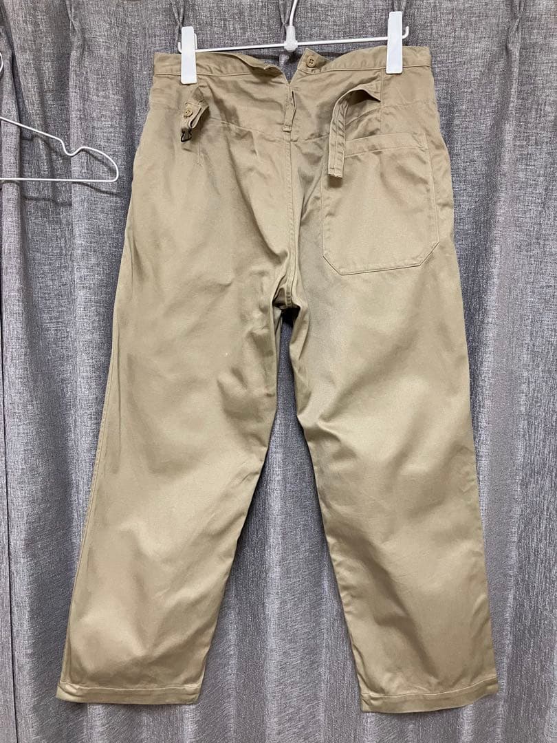 る*い様 COMOLI 22SS コットンチノオーバーパンツ 1