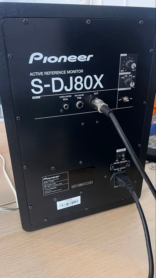 Pioneer S-DJ 80X スピーカー ペア DJ モニター