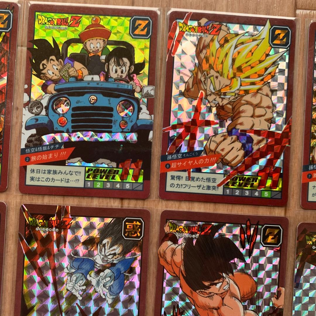 ドラゴンボールZ スーパーバトルカード シールタイプ 5枚