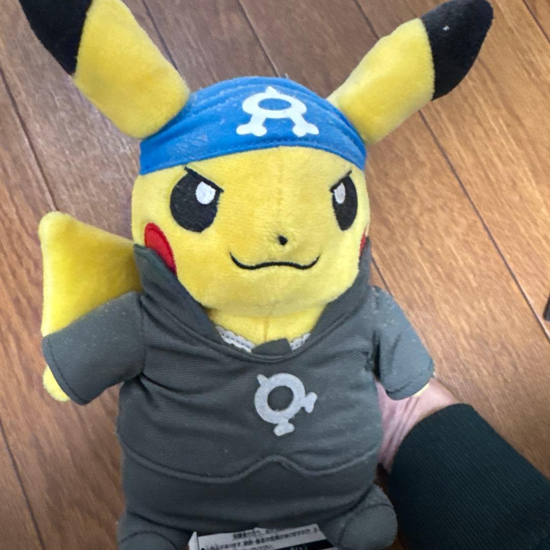 ポケモン ボスごっこピカチュウ ぬいぐるみ
