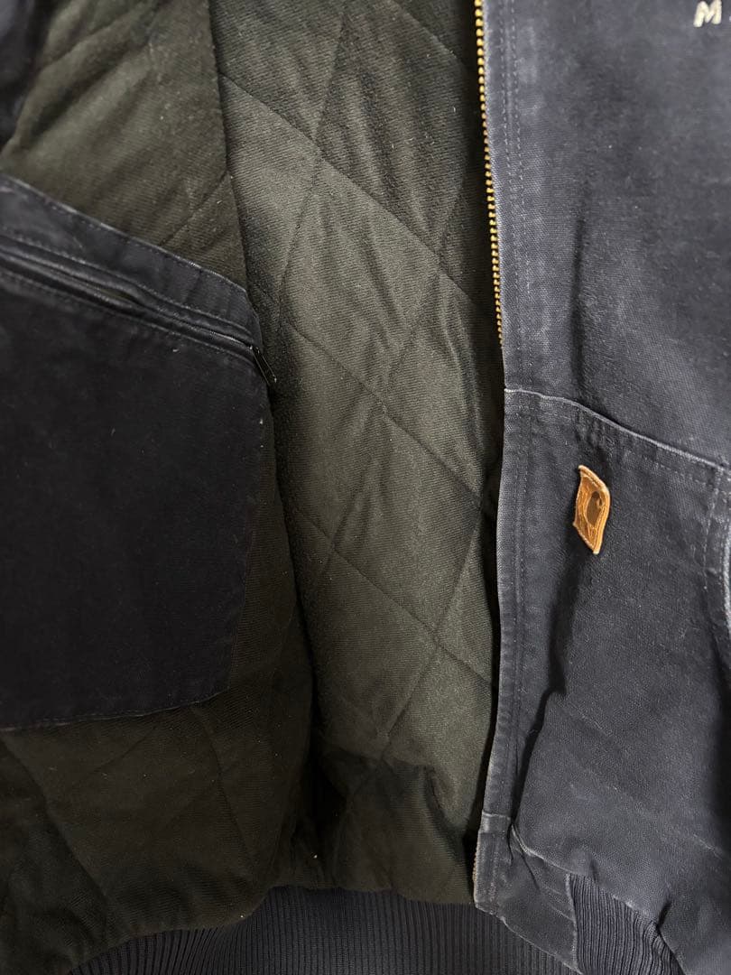 h*a様 Carhartt フード付きアクティブジャケット　ネイビー　L サイズ