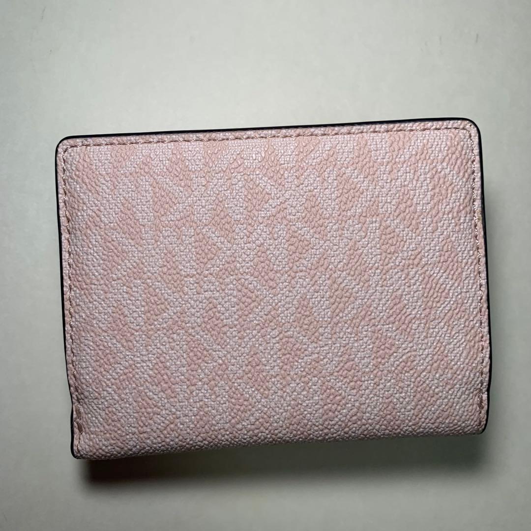 新品MICHAEL KORS マイケルコース 折り財布　ピンク