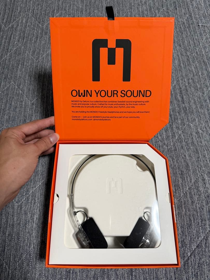 美品 MONDO BY DEFUNC Freestyle ヘッドフォン