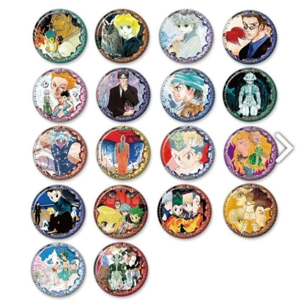 【新品未使用】HUNTER×HUNTER コレクション缶バッジ 全種セット