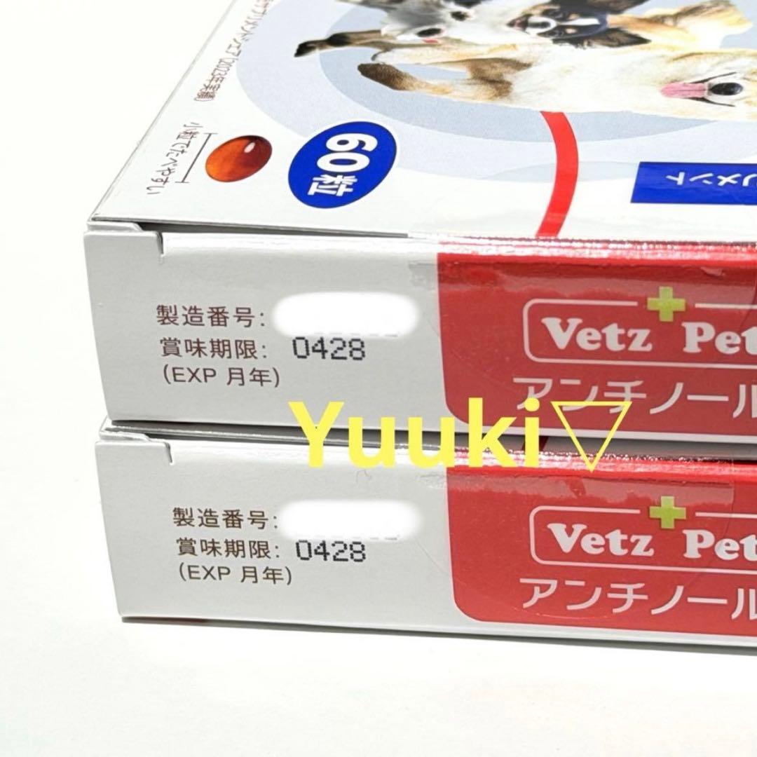 【新品未開封】犬用 アンチノール プラス 60錠×2箱