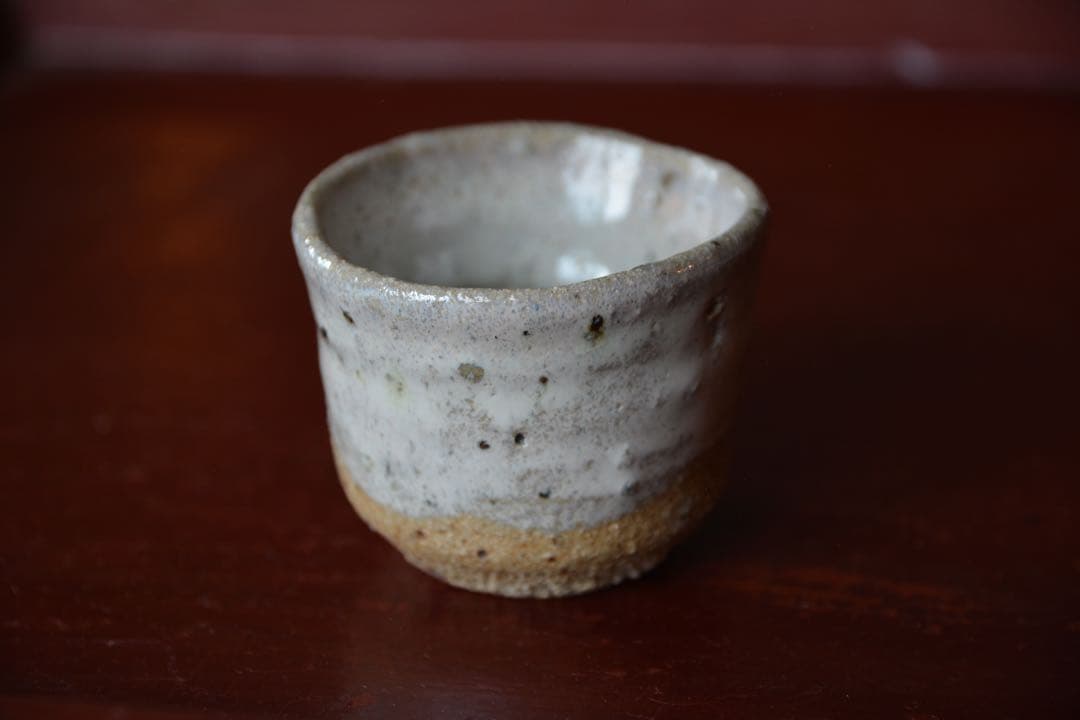 【中川自然坊】秀作 斑唐津 ぐい呑