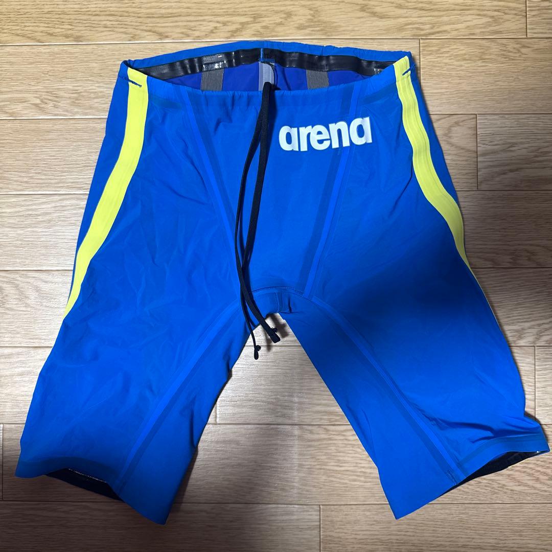 arena アルティメットアクアフォースCP 競泳高速水着 Mサイズ 青