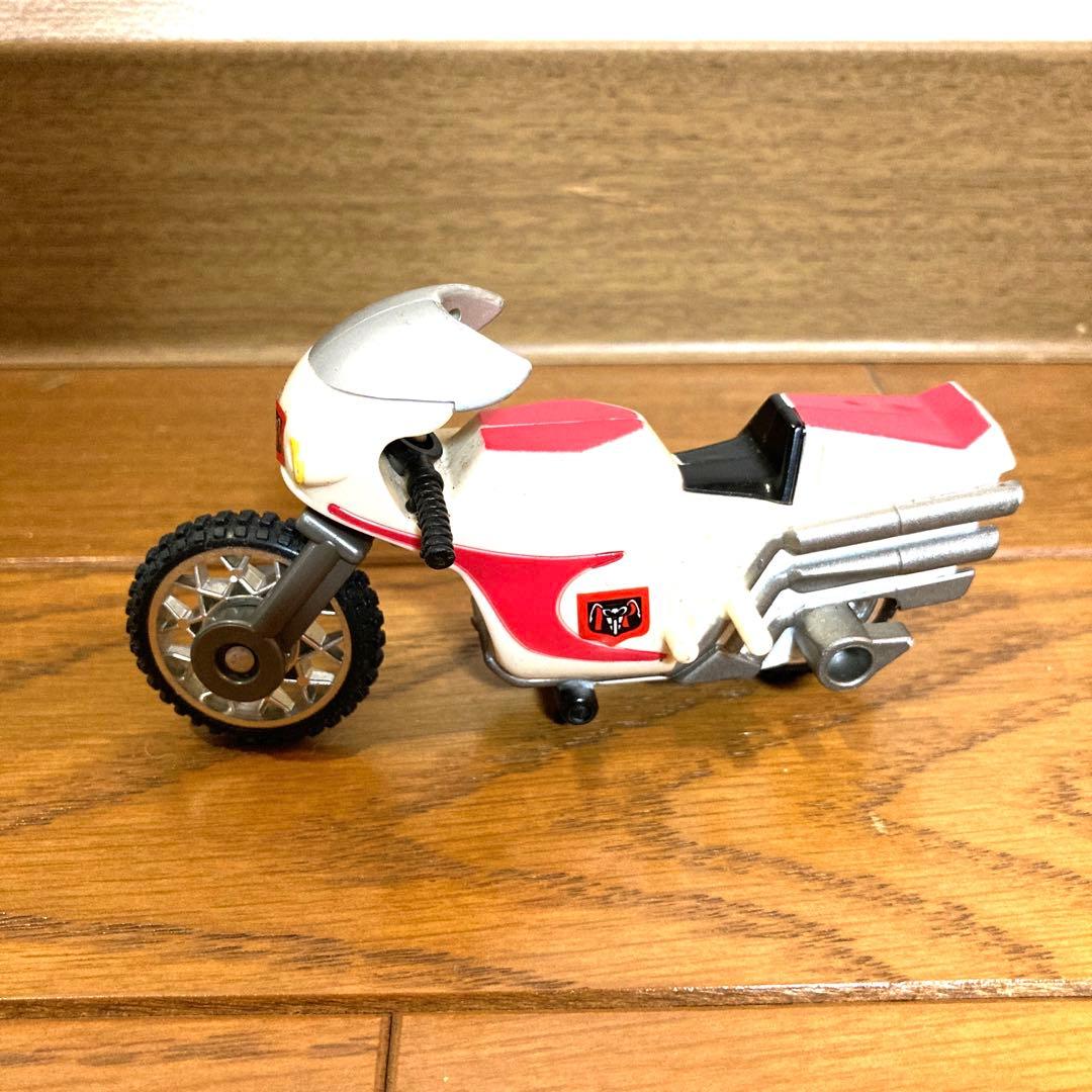 仮面ライダー旧1号 サイクロン号 ミニカー 初代 レトロ CSM SHF 真骨彫