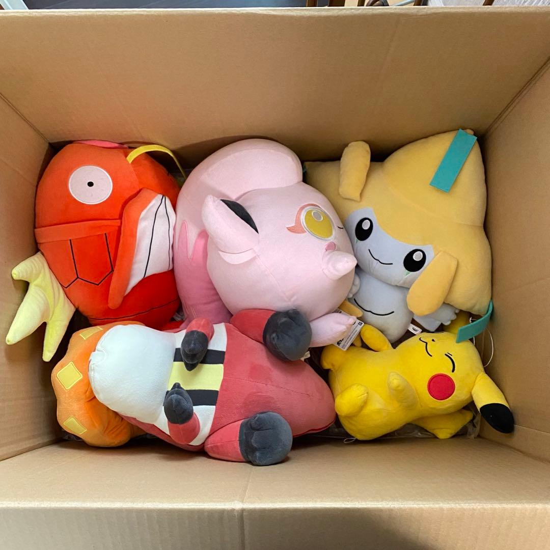 激安‼️《ポケモン/ポケットモンスター》大きい ぬいぐるみ まとめ売り 計27個
