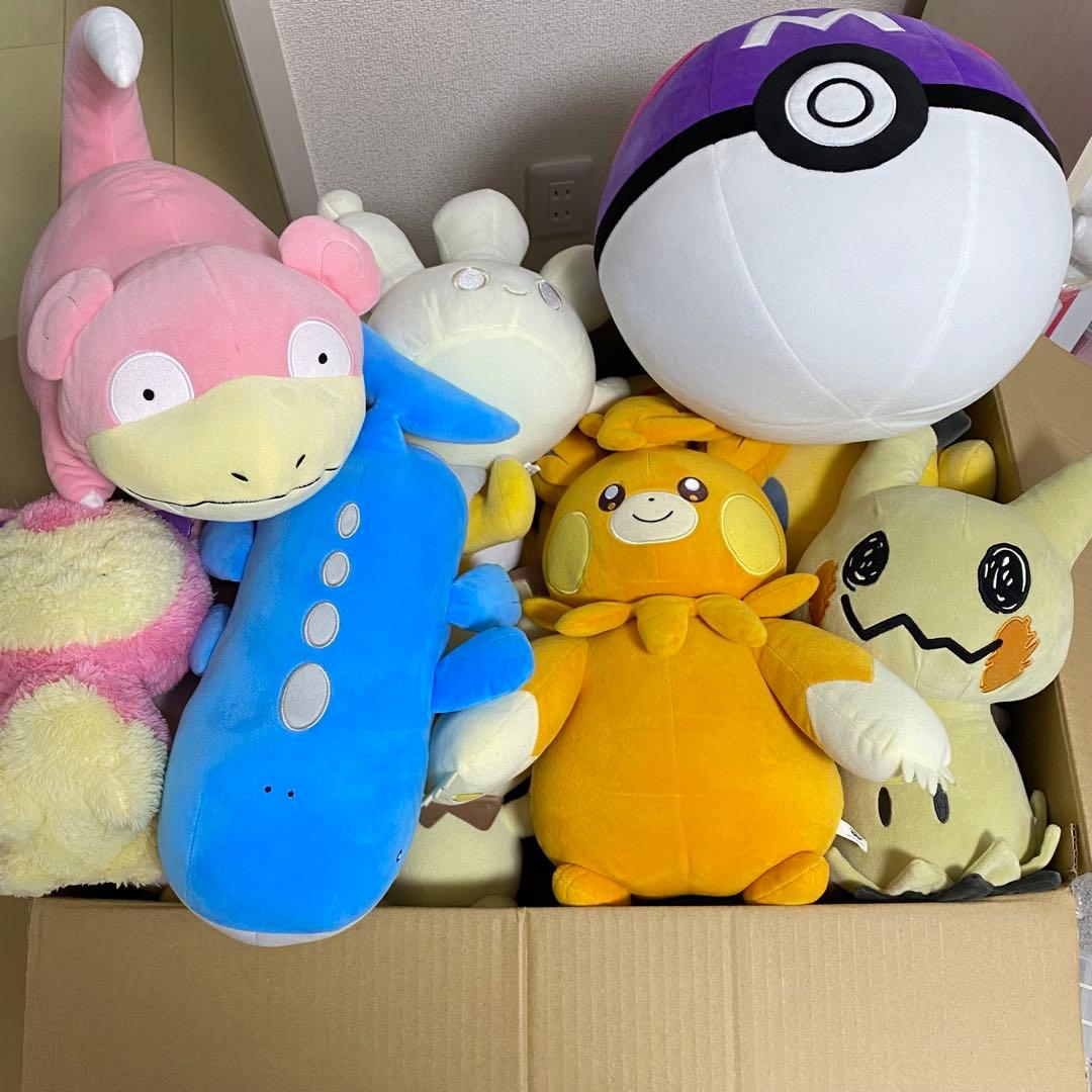 激安‼️《ポケモン/ポケットモンスター》大きい ぬいぐるみ まとめ売り 計27個