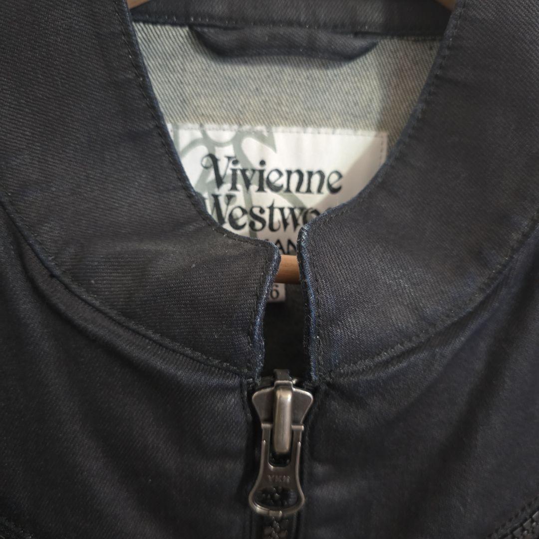 Vivienne Westwood ブラックシングルライダースジャケット