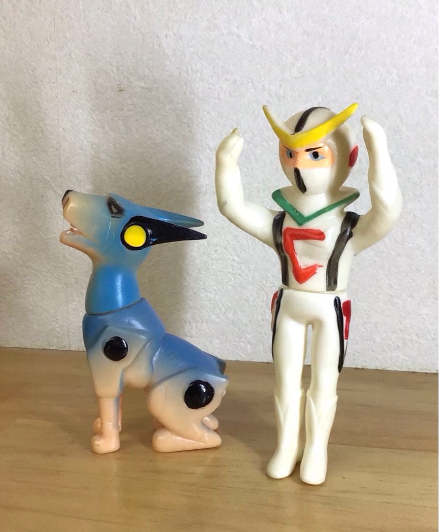 タカトク 新造人間キャシャーン フレンダー ミニソフビ 人形 駄玩具 アニメ