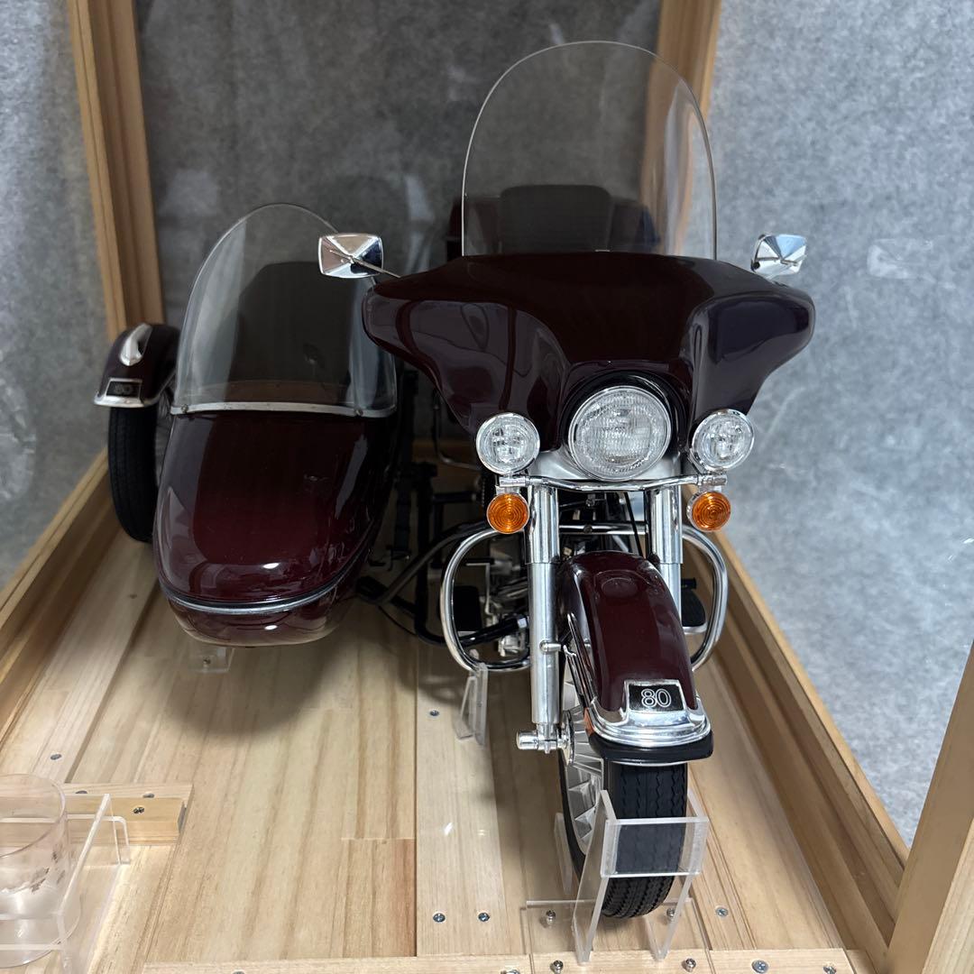希少品ハーレーダビッドソン FLH クラシック サイドカー 1/6 タミヤ