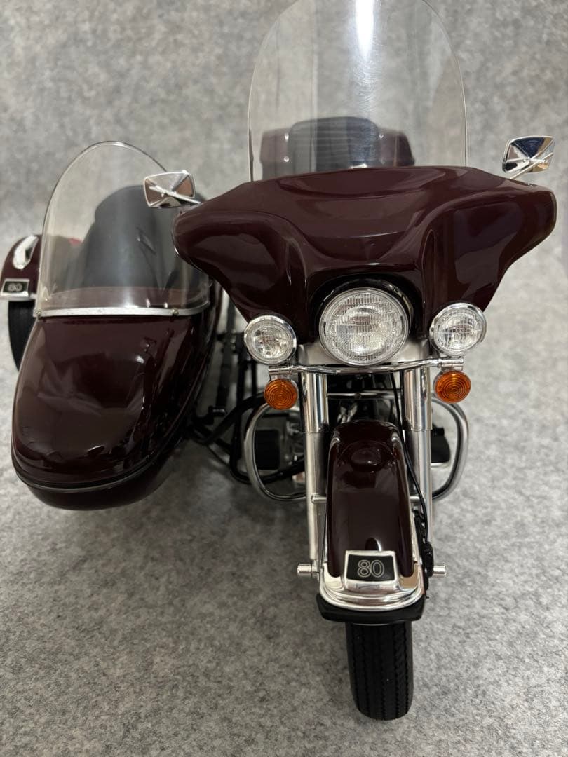 希少品ハーレーダビッドソン FLH クラシック サイドカー 1/6 タミヤ