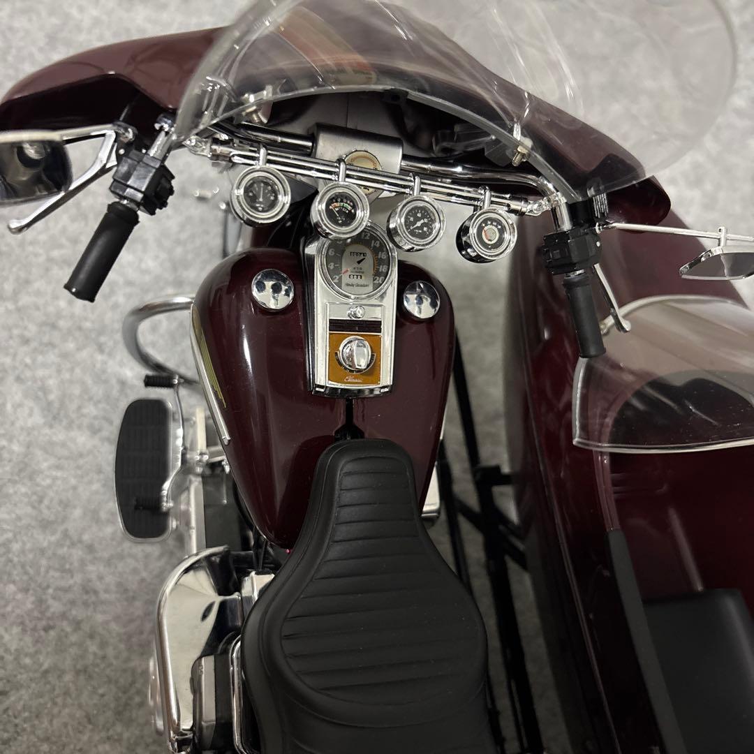 希少品ハーレーダビッドソン FLH クラシック サイドカー 1/6 タミヤ