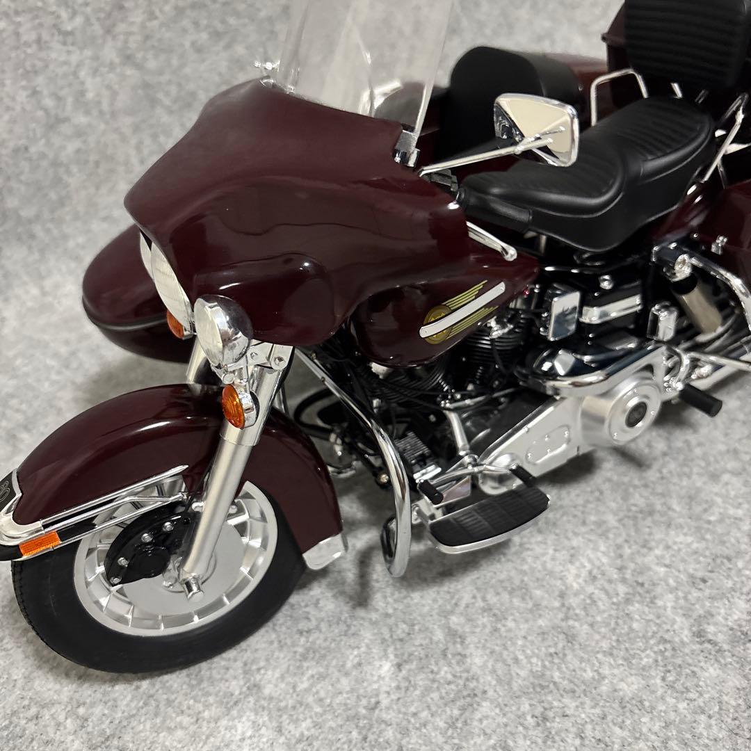 希少品ハーレーダビッドソン FLH クラシック サイドカー 1/6 タミヤ