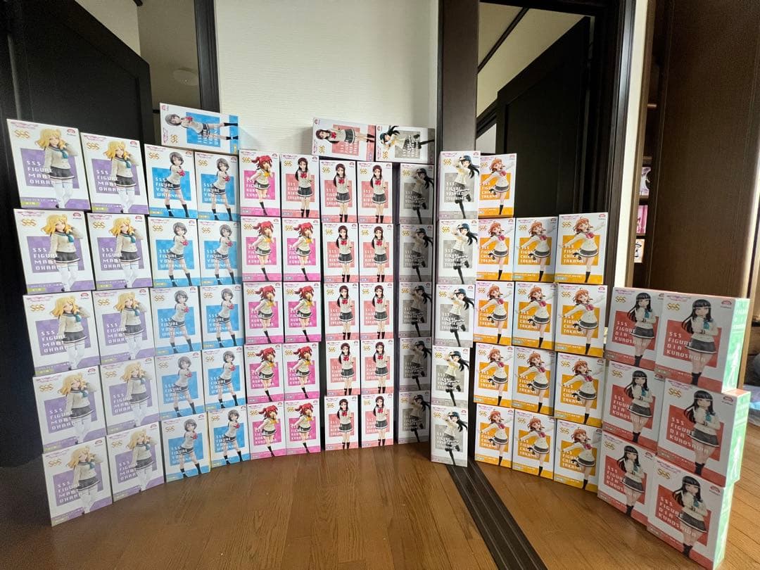 【72個】ラブライブ！サンシャイン!! SSSフィギュア 梨子 曜 千歌 ダイヤ