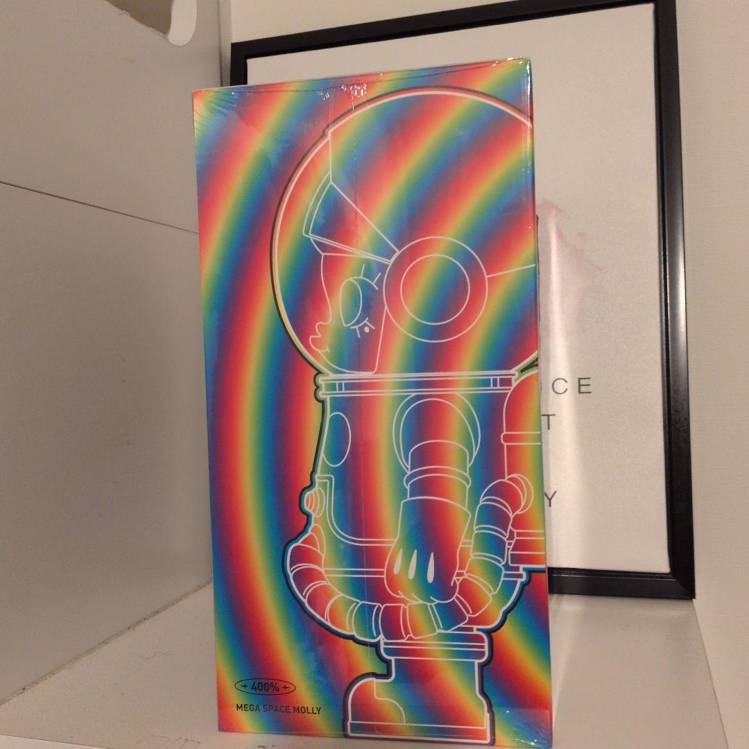 POPMART MEGASPACE MOLLY Rainbow 2.0 400％