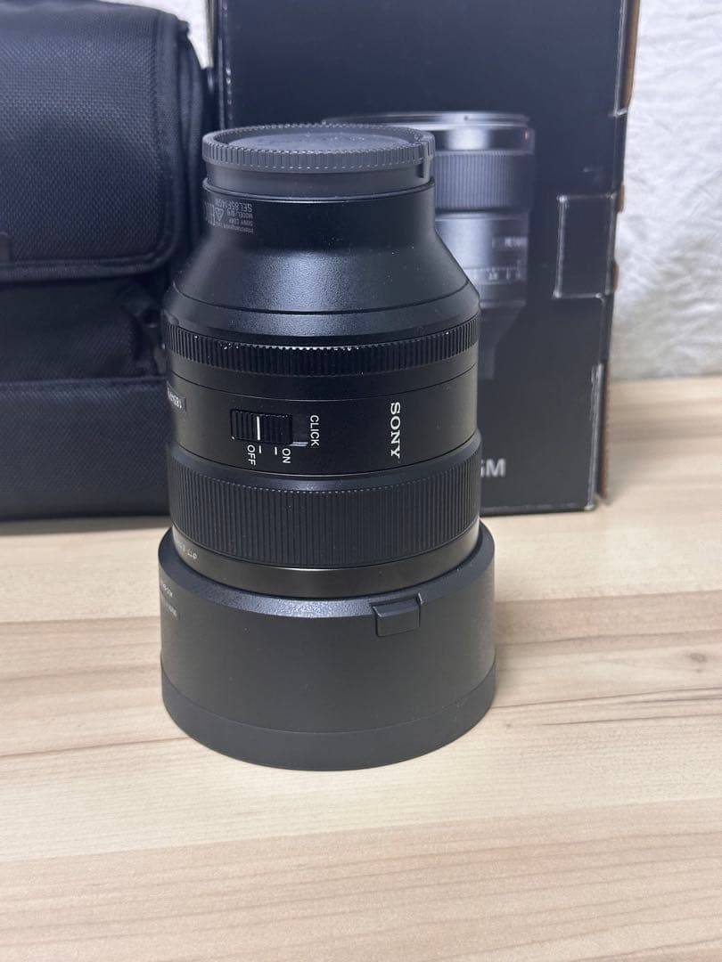 SONY FE 85mm F1.4 GM レンズ　レンズ保護フィルター付き