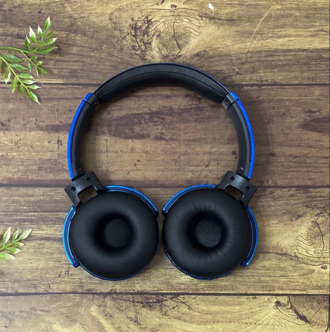 SONY MDR-XB650BT ワイヤレスヘッドホン 青