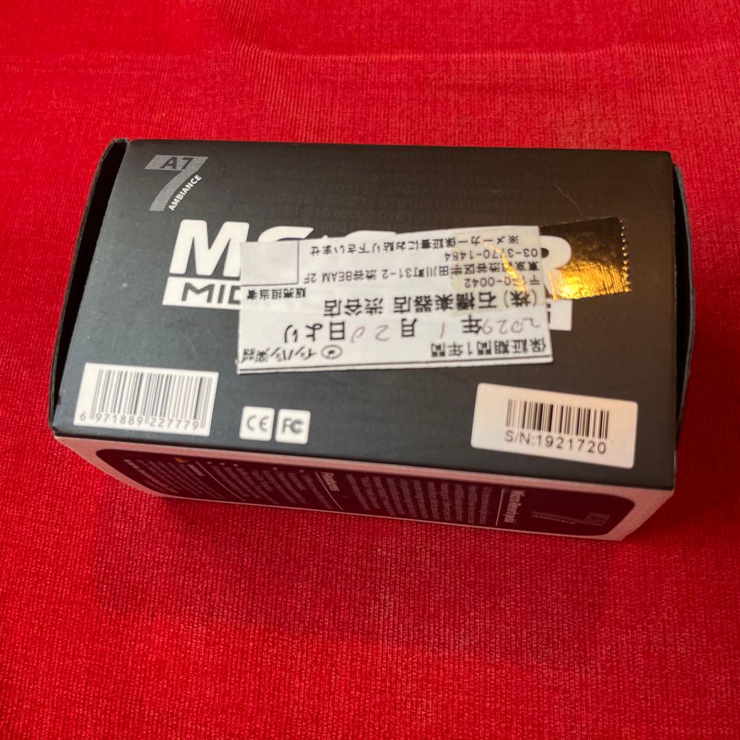 【値下！4/26出品再開】MOOER A7 AMBIANCE リバーブ【送料込】