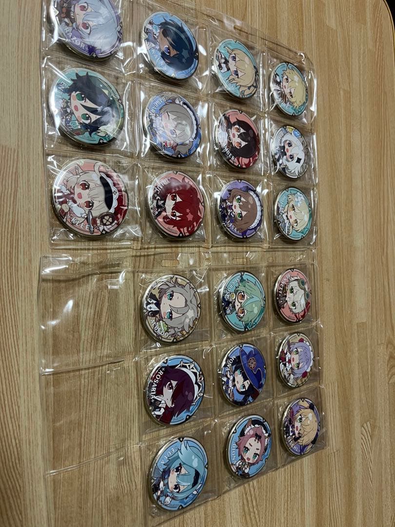 原神×SWEETS PARADISE -そよ風の饗宴- 缶バッチ　全21種