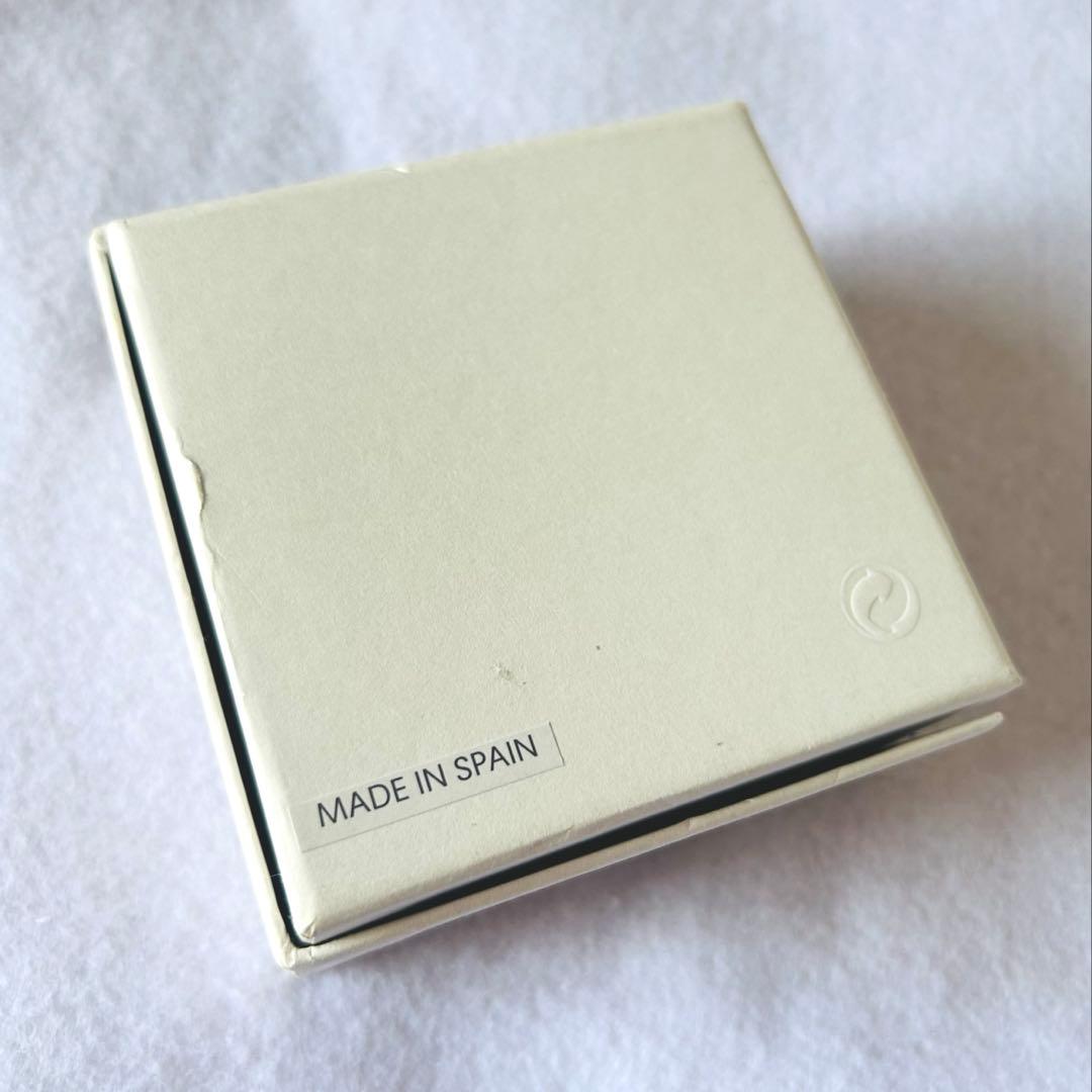 【美品】LOEWE アナグラム ブローチ シルバー