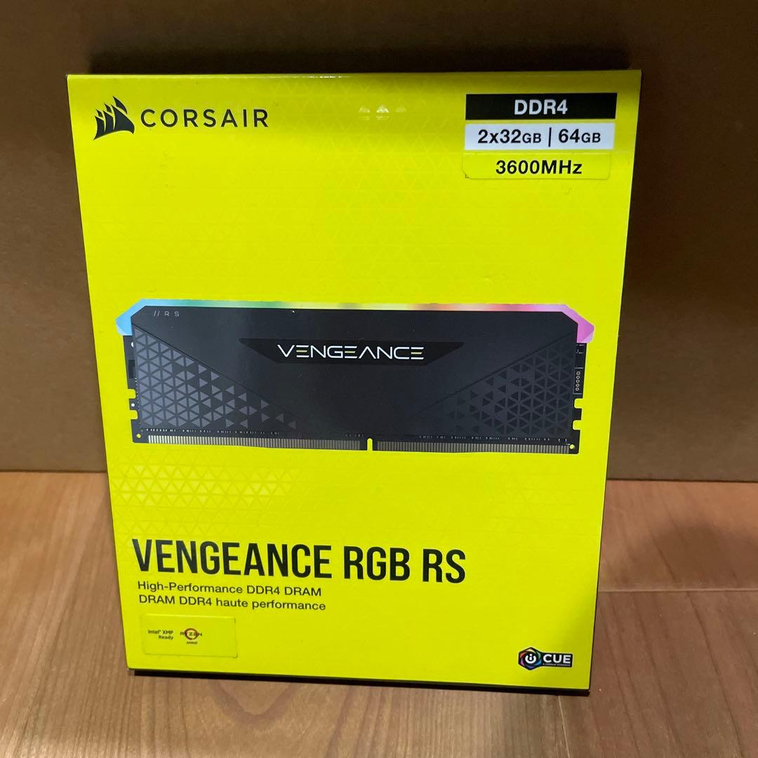【新品未開封】CORSAIR DDR4 64GBデスクトップPC用メモリ