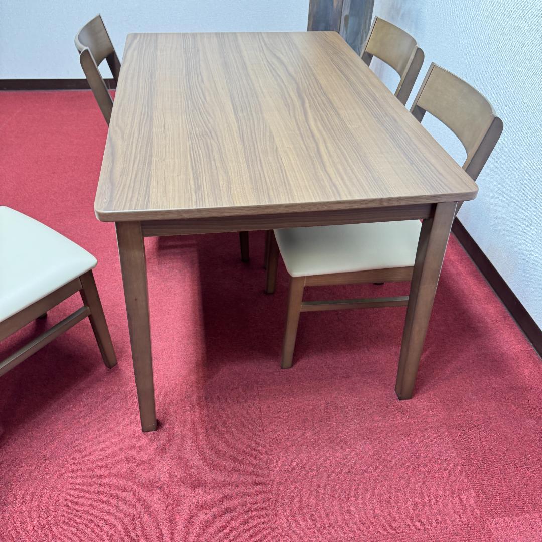 東京23区送料無料　モデルハウス展示品未使用　ニトリ5点ダイニングセット