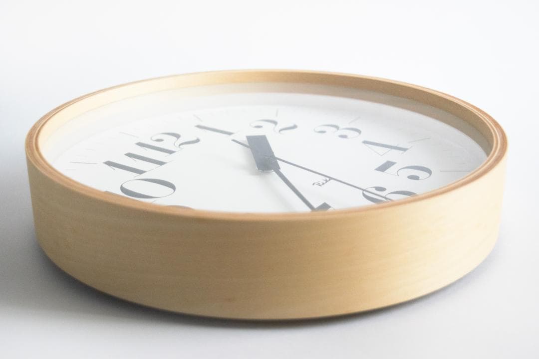 Lemnos Riki Clock ｜ WR20-02 ｜ 電波式掛け時計