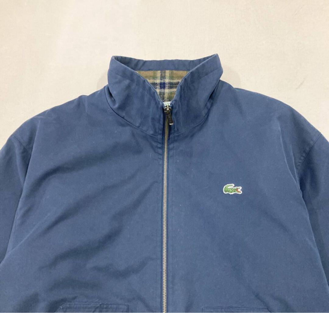 ケビン3世様 ラコステ ハリントンジャケット チェック裏　サイズ5（L〜XL〕
