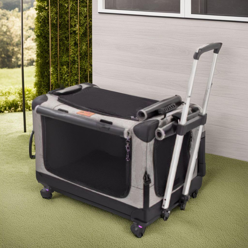 3WAYペットキャリーコンテナ 分離で使用可能 キャリーカート