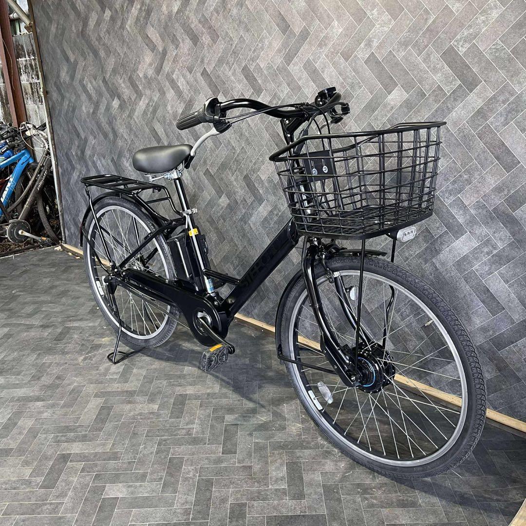 シティタイプ 電動アシスト自転車 ブラック