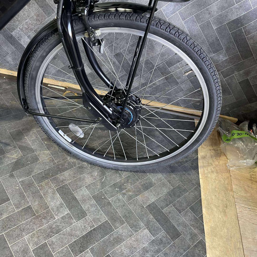 シティタイプ 電動アシスト自転車 ブラック