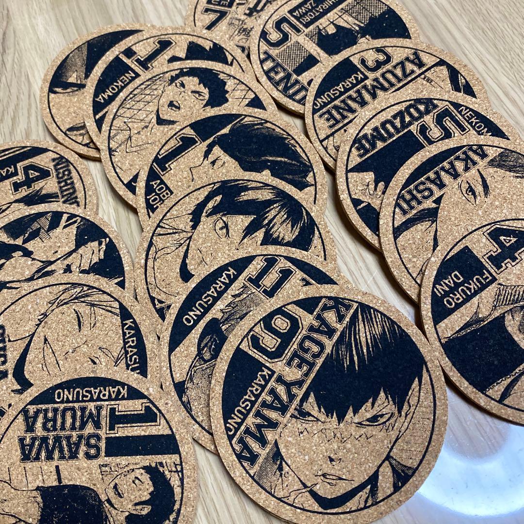 週刊少年ジャンプ　ハイキュー!!　懸賞品　コースター