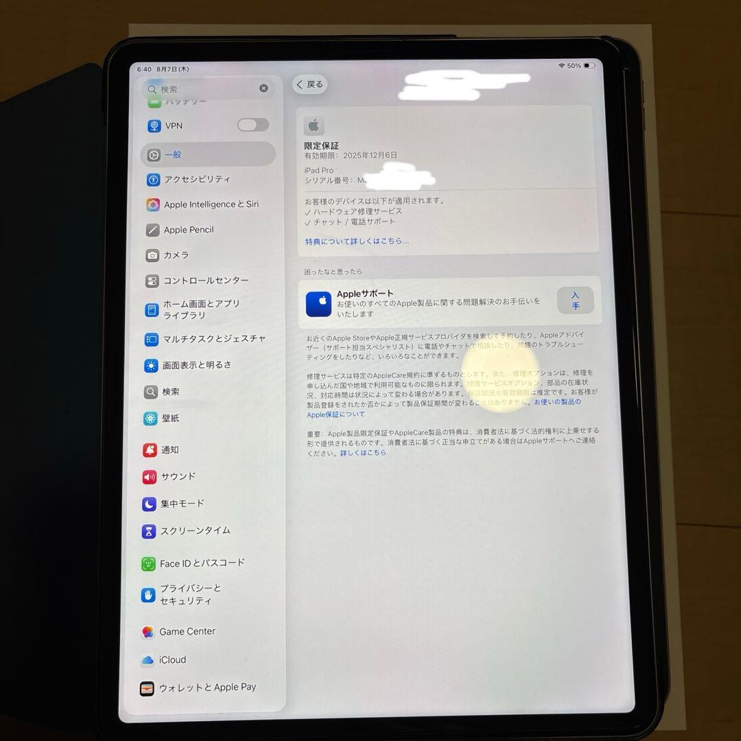 iPad Pro 12.9 (第6世代) 256GB wifi スペー